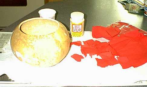 gourd ready to paper