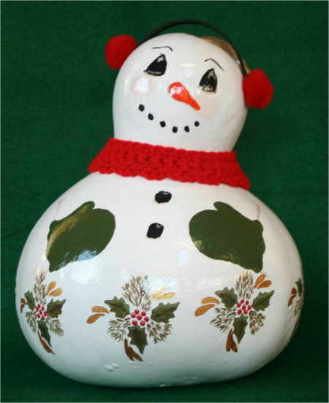 snowman gourd