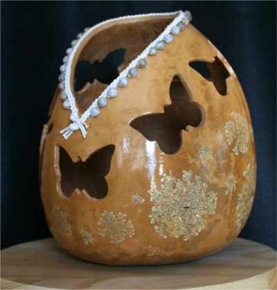butterfly cut gourd bowl
