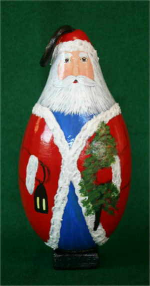 santa claus gourd