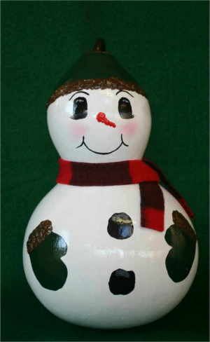 snowman gourd